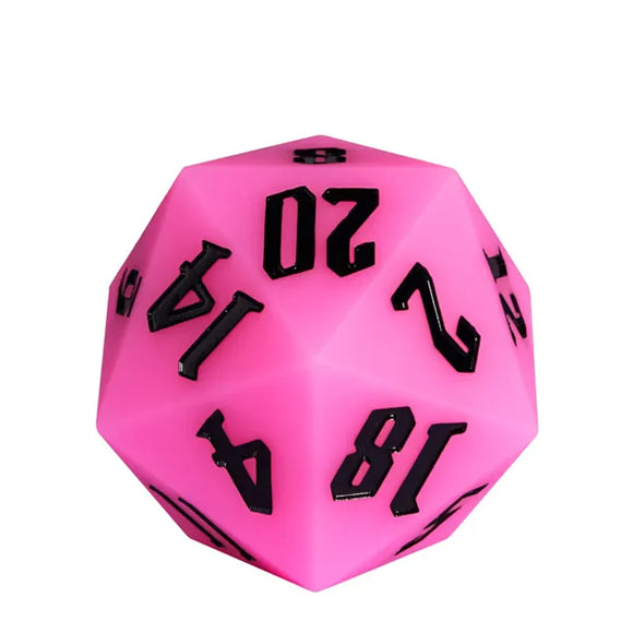 D20: 55mm Silicone Luminous Pink