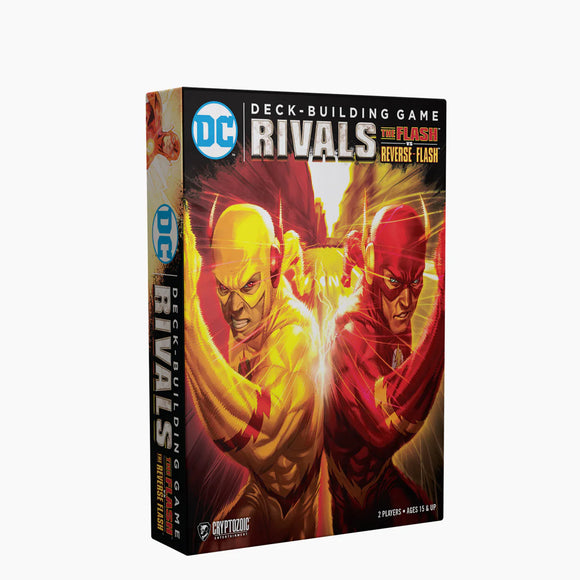 DC Deck Building Game Rivals 3: Flash Vs Reverse Flash.