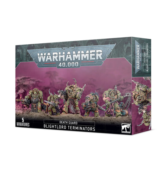 Warhammer 40000: Death Guard - Blightlord Terminators