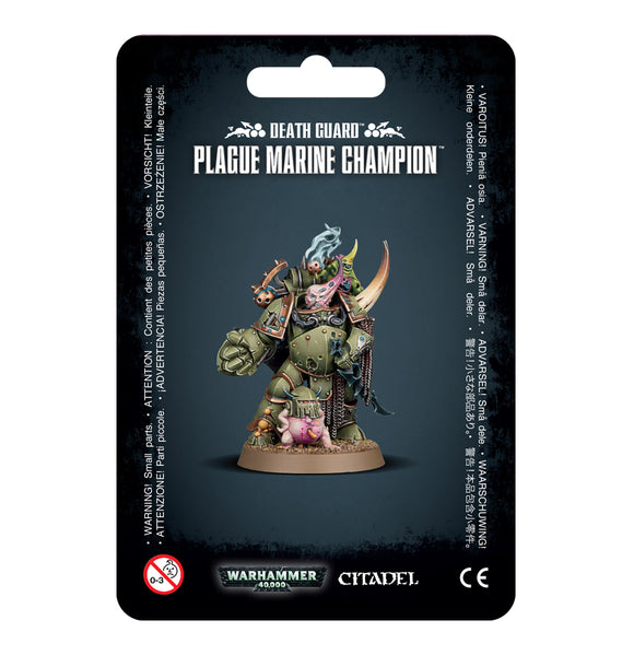 Warhammer 40000: Death Guard - Plague Marine Champion