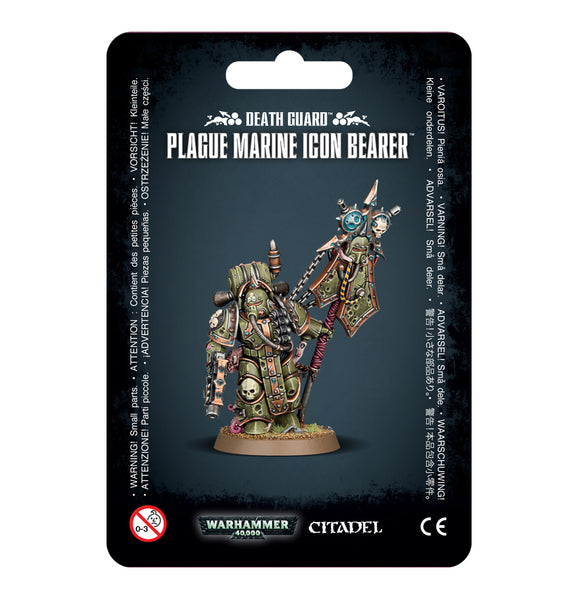 Warhammer 40000: Death Guard - Plague Marine Icon Bearer