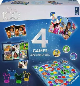 Disney 100th Anniversary 4 in 1 Games Box