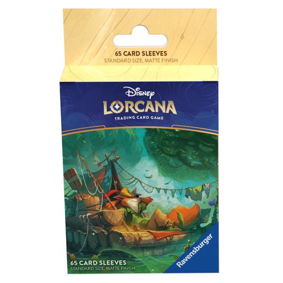 Disney Lorcana Trading Card Game: Card Sleeves - Robin Hood