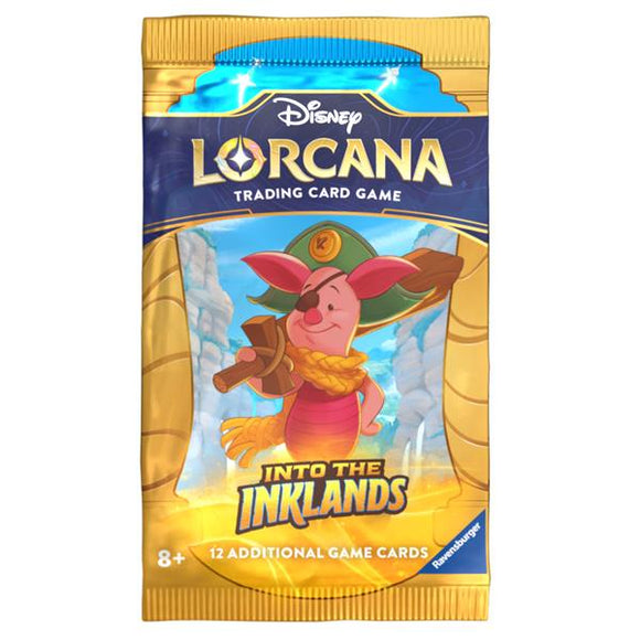 Disney Lorcana Trading Card Game: Into the Inklands Booster Pack
