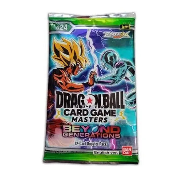 Dragon Ball Super Card Game Masters: Beyond Generations Booster Pack (B24)
