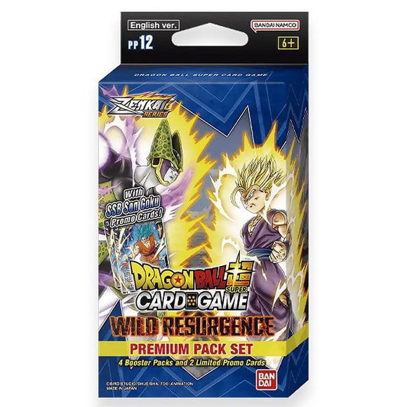 Dragon Ball Super Card Game: Wild Resurgence Premium Pack (PP12)