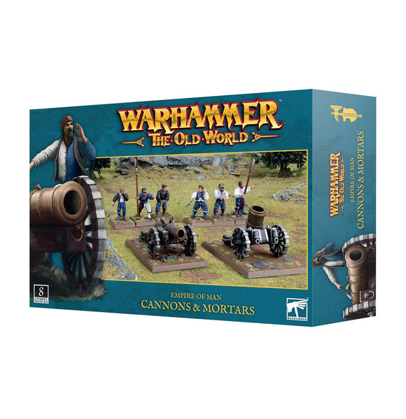 Warhammer The Old World: Empire of Man - Cannons & Mortars