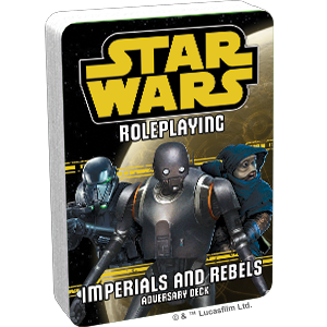 Star Wars Roleplaying Game: Adversary Deck - Imperials & Rebels III