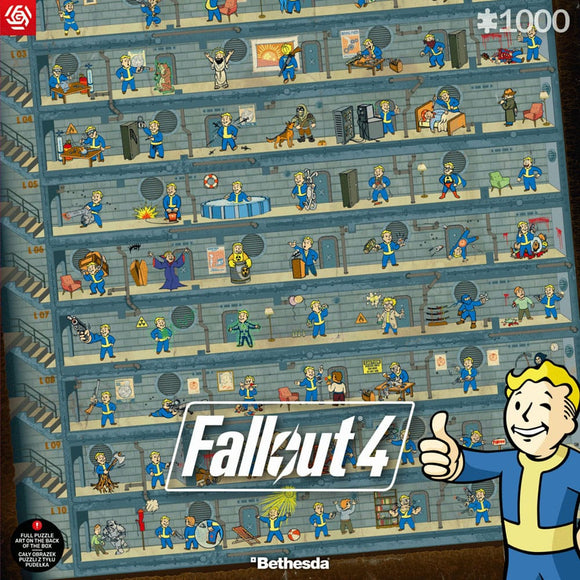 Fallout 4 Perk Poster Puzzle (1000 pc)
