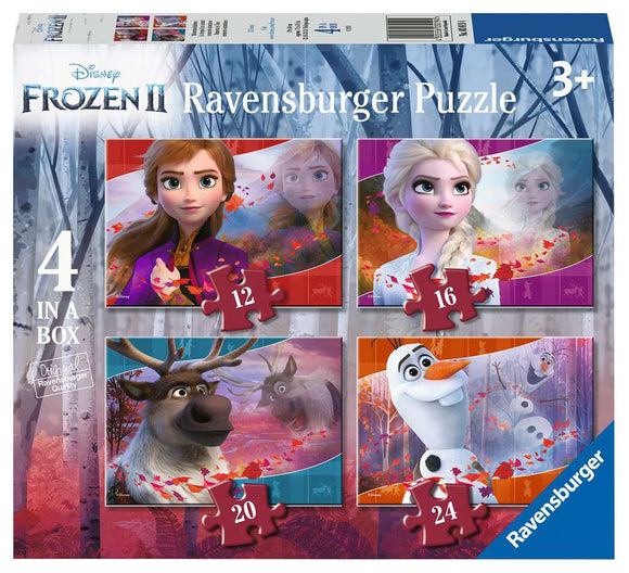 Frozen 2 - 4 in a box Jigsaw Puzzle