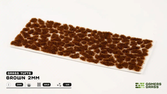Gamers Grass: Brown 2mm Tufts