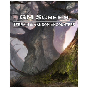 GM Screen Terrain & Random Encounters