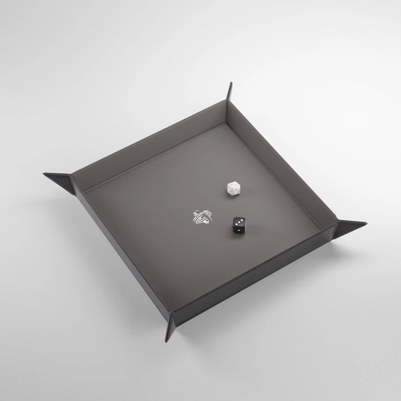 Gamegenic: Magnetic Dice Tray - Black/Grey