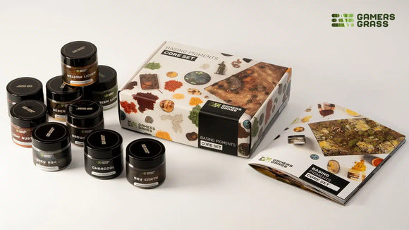 Gamers Grass: Basing Pigments - Core Set