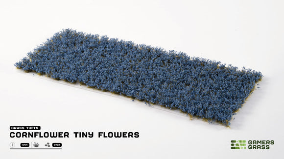 Gamers Grass: Cornflowers Tiny Flowers