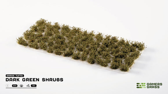 Gamers Grass: Dark Green Shrubs