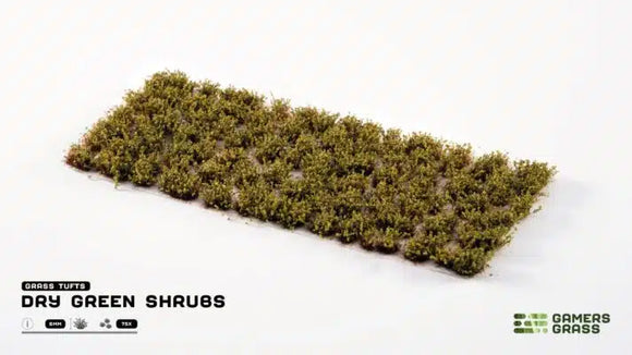 Gamers Grass: Dry Green Shrubs