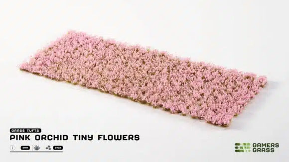 Gamers Grass: Pink Orchid Tiny Flowers