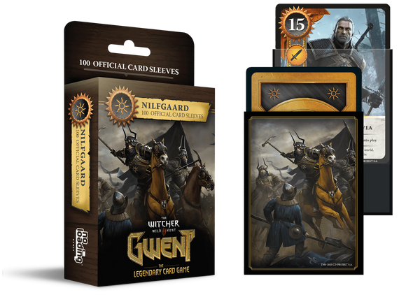 Gwent Official Card Sleeves: Nilfgaard (100)