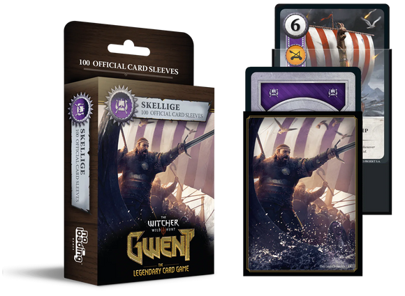 Gwent Official Card Sleeves: Skellige (100)