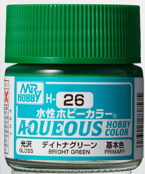 Mr. Hobby: Aqueous – Bright Green (10ml) H-026