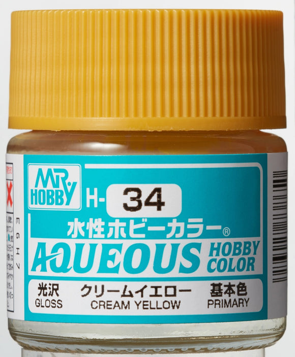 Mr. Hobby: Aqueous – Cream Yellow (10ml) H-034