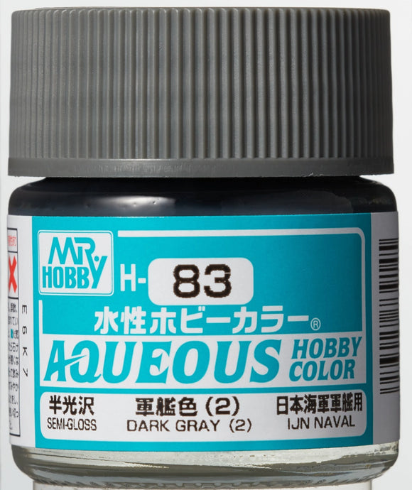 Mr. Hobby: Aqueous – Dark Gray (2) (10ml) H-083