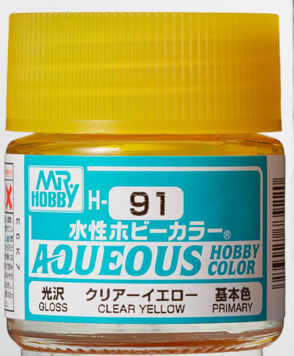 Mr. Hobby: Aqueous – Clear Yellow (10ml) H-091