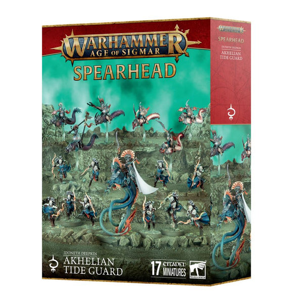 Warhammer Age of Sigmar: Idoneth Deepkin - Akhelian Tide Guard Spearhead