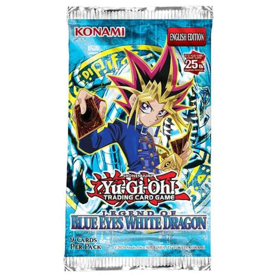 YuGiOh! TCG:  Legendary Collection Reprint 2023 Legend of Blue Eyes White Dragon Booster Pack