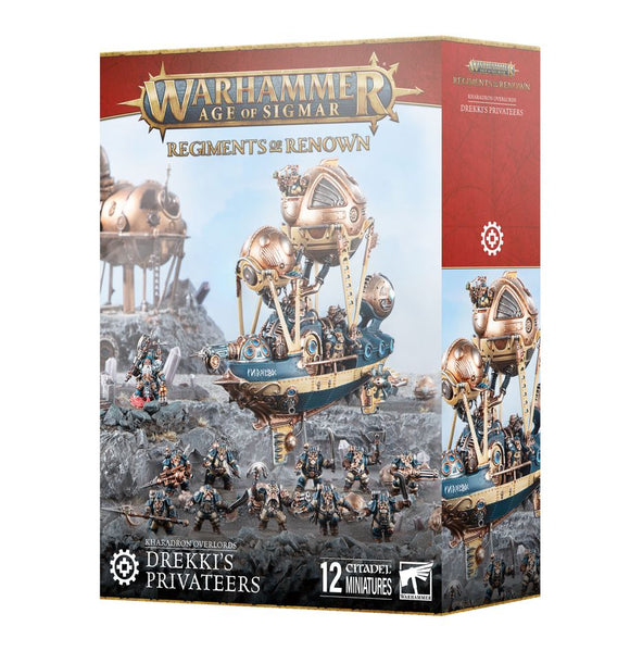 Warhammer Age of Sigmar: Kharadron Overlords Regiments of Renown - Drekki's Privateers