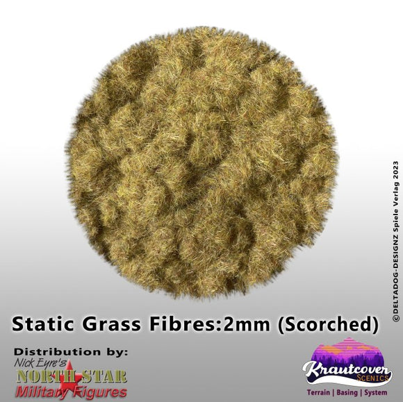 Krautcover Scenics: Static Grass Scorched 2mm