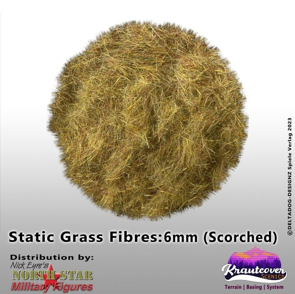 Krautcover Scenics: Static Grass Scorched 6mm