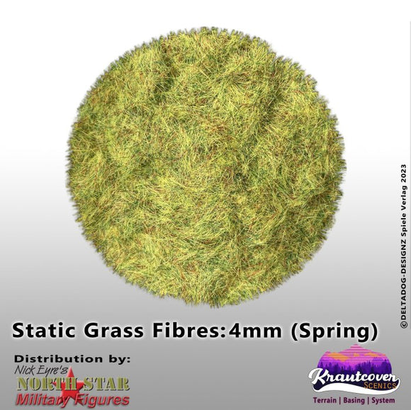 Krautcover Scenics: Static Grass Spring 4mm
