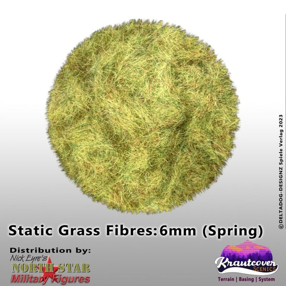 Krautcover Scenics: Static Grass Spring 6mm
