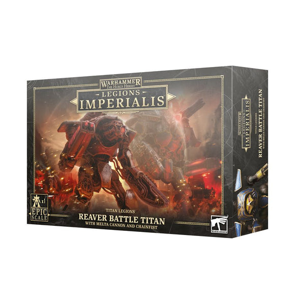 Warhammer The Horus Heresy: Legions Imperialis - Reaver Battle Titan with Melta Cannon & Chainfist