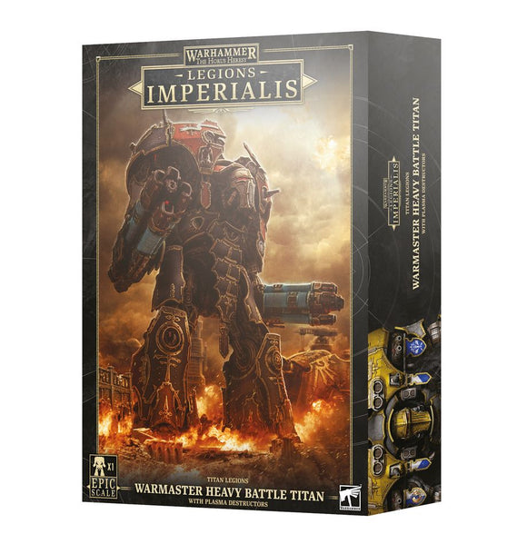 Warhammer The Horus Heresy: Legions Imperialis - Warmaster Heavy Battle Titan with Plasma Destructors