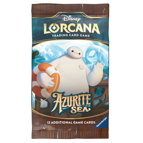 Disney Lorcana Trading Card Game: Azurite Sea - Booster Pack