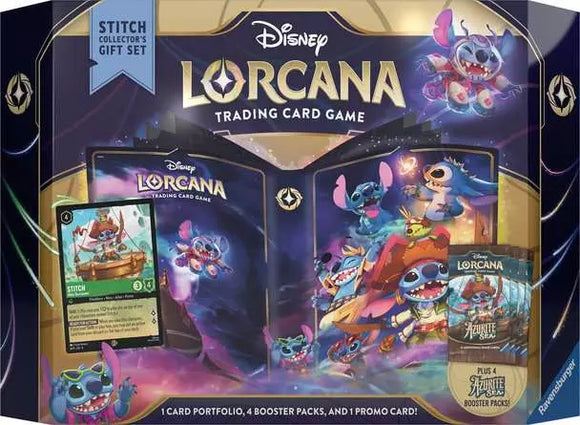 Disney Lorcana Trading Card Game: Azurite Sea - Stitch Collectors Gift Set