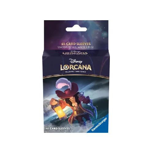 Disney Lorcana Trading Card Game: Card Sleeves - Captain Hook