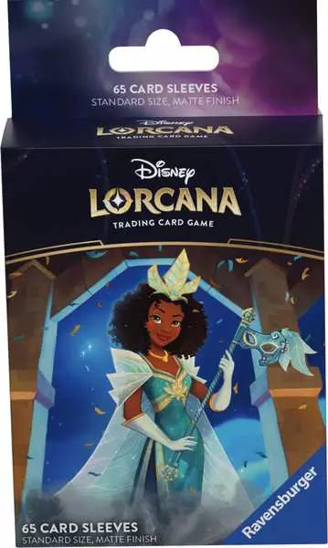 Disney Lorcana Trading Card Game: Shimmering Skies Card Sleeves - Tiana (65)