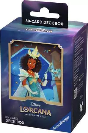 Disney Lorcana Trading Card Game: Shimmering Skies Deck Box - Tiana