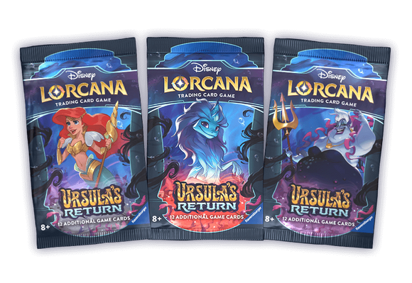 Disney Lorcana Trading Card Game: Ursula's Return - Booster Pack