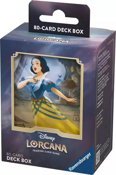 Disney Lorcana Trading Card Game: Deck Box - Snow White
