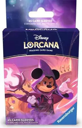 Disney Lorcana Trading Card Game: Reign of Jafar - Card Sleeves - Mickey Mouse