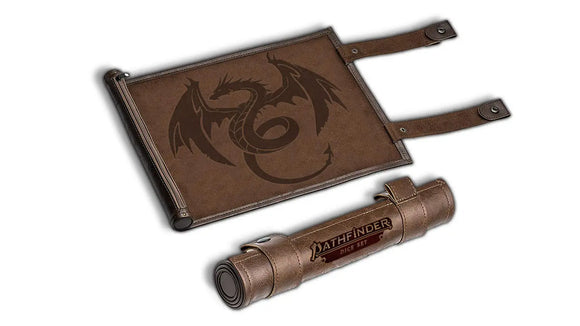 Metallic Dice Games: Pathfinder Rolling Scroll with Storage