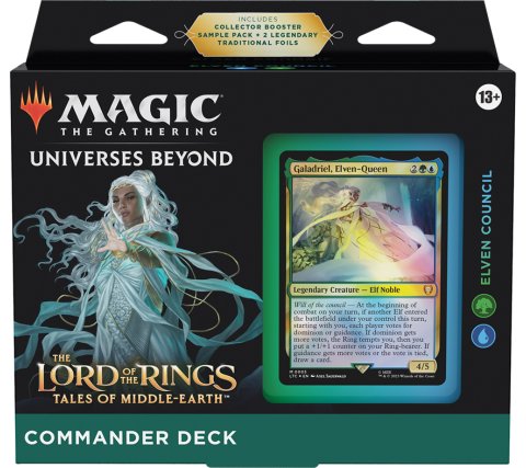 Magic the Gathering: Lord of the Rings Tales of Middle-Earth - Elven Council Commander Deck