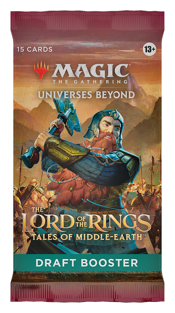 Magic the Gathering: Lord of the Rings Tales of Middle-Earth - Draft Booster Pack