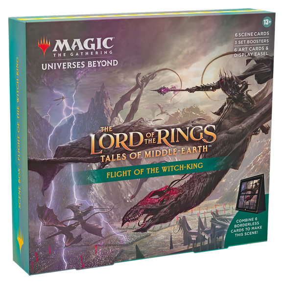 Magic the Gathering: Lord of the Rings Tales of Middle-Earth Holiday Scene Box - Flight of the Witch-King