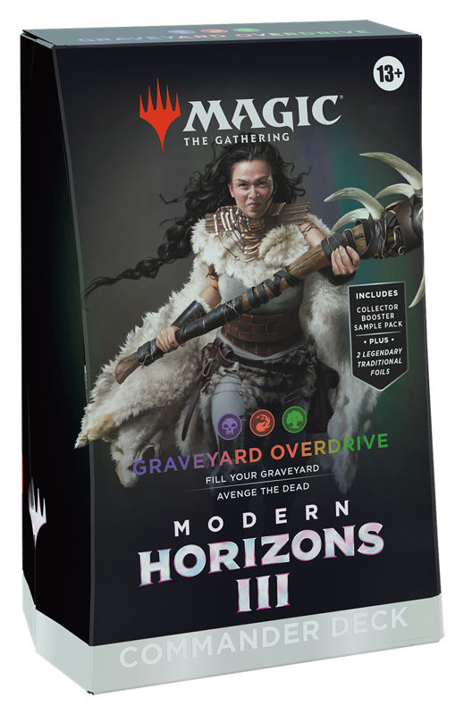 Magic the Gathering: Modern Horizons 3 Graveyard Overdrive Commander Deck